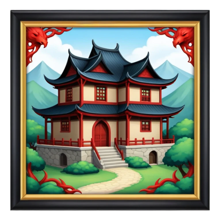 House of dragon  sticker