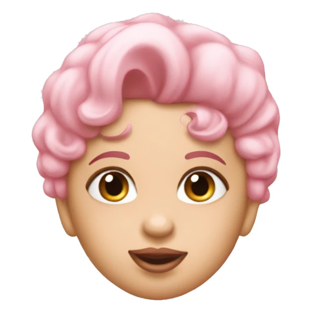 baby pink coquette heart  sticker