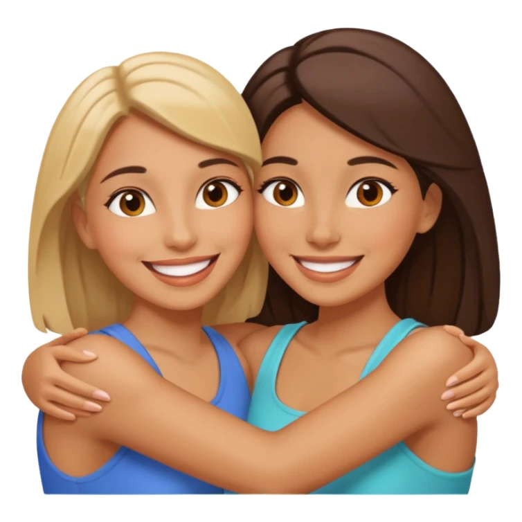 women loves women emoji sticker