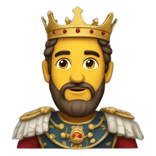 spanish-king sticker