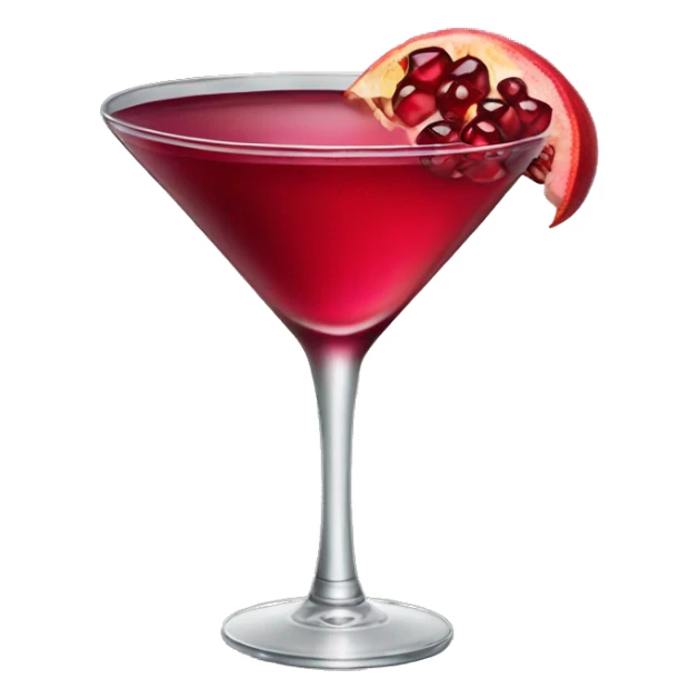 pomegranate martini sticker