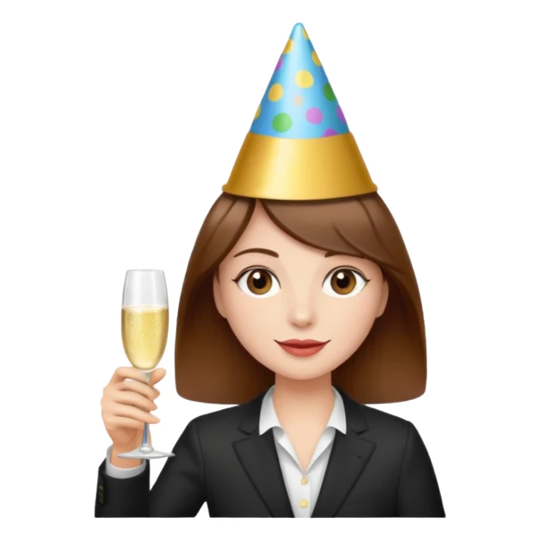 😅  (précisément celui-ci)qui fête anniversaire  sticker