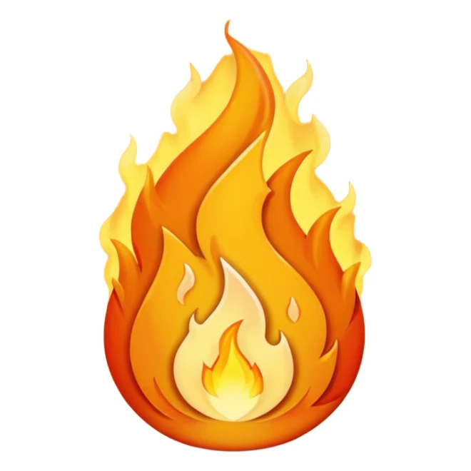 mirco steps of fire sticker