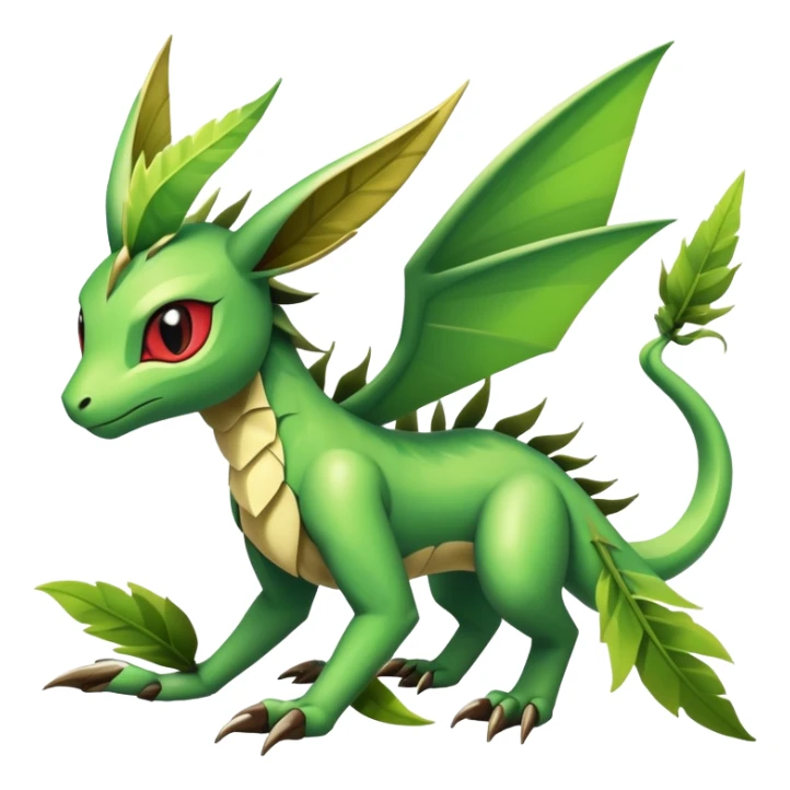 Shiny Exotic Flygon-Amaura-Leafeon-Scyther-Hybrid-Creature sticker