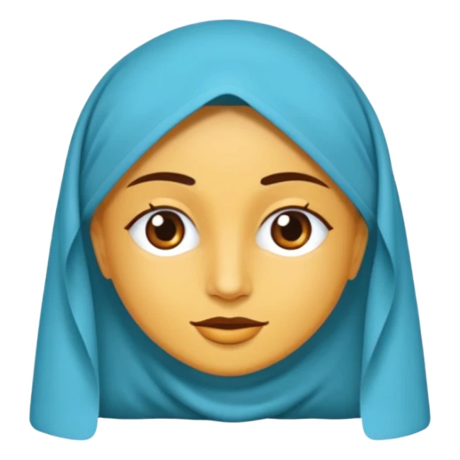 Mavi yuvarlağın içinde beyaz tik sticker