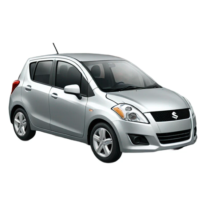 Suzuki splash car argent color with city pack sticker