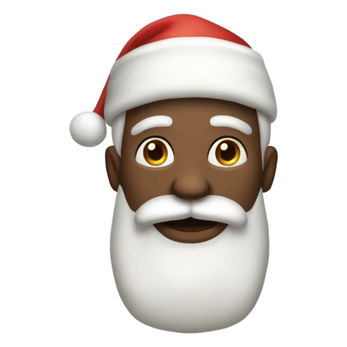 Papá Noel blanquito y adorable  sticker