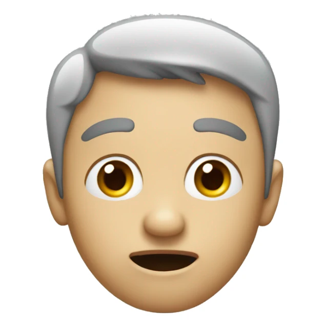 a person that is clueless, that looks like as if they are lost  sticker