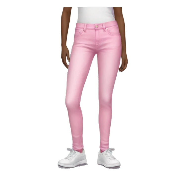pink jeans sticker