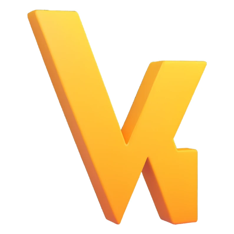 3D style illustration of a sticker label with a checkmark sticker