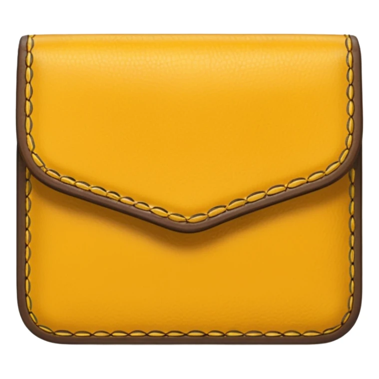 Travel yellow wallet – larger sticker