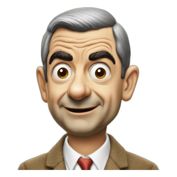 mr bean sticker