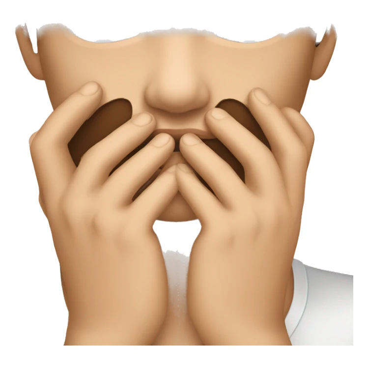 person hands near neck sticker