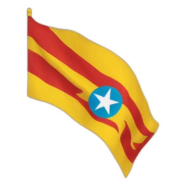 Tigray flag red and yellow sticker