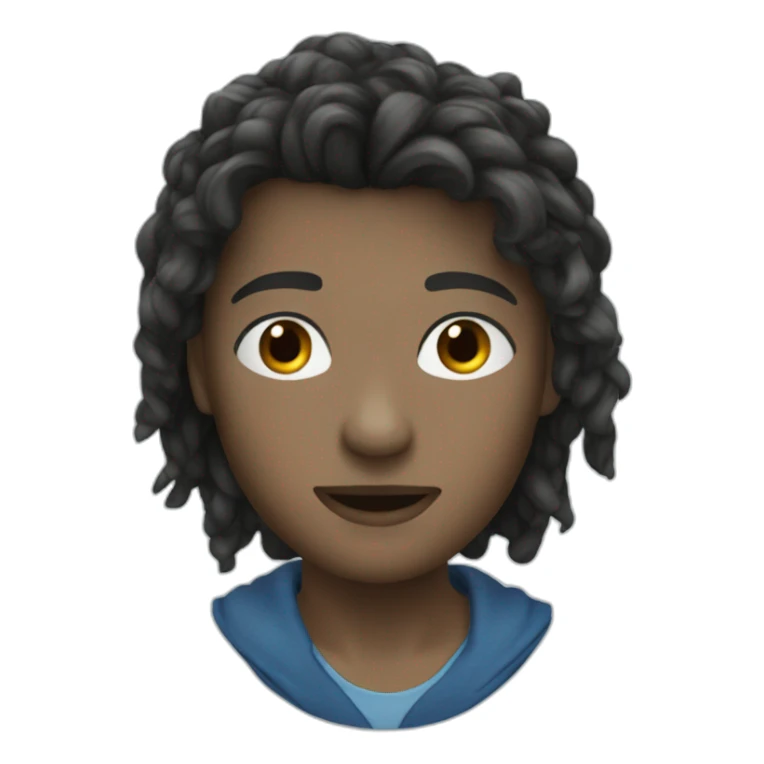 Avatar film bleu sticker