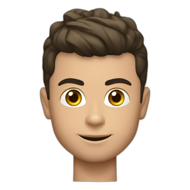 Cristiano ronaldo con una champions league sticker