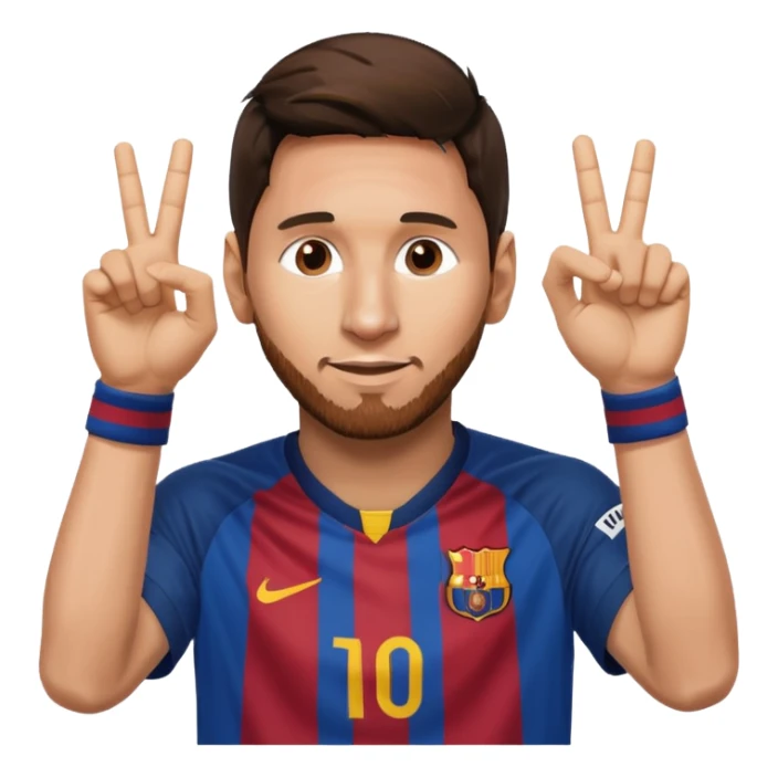 Okey işareti yapan biri messi olabilir sticker