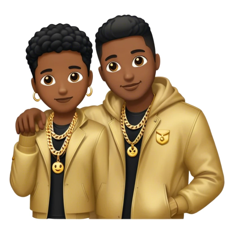 group of 10 black rich friends  sticker