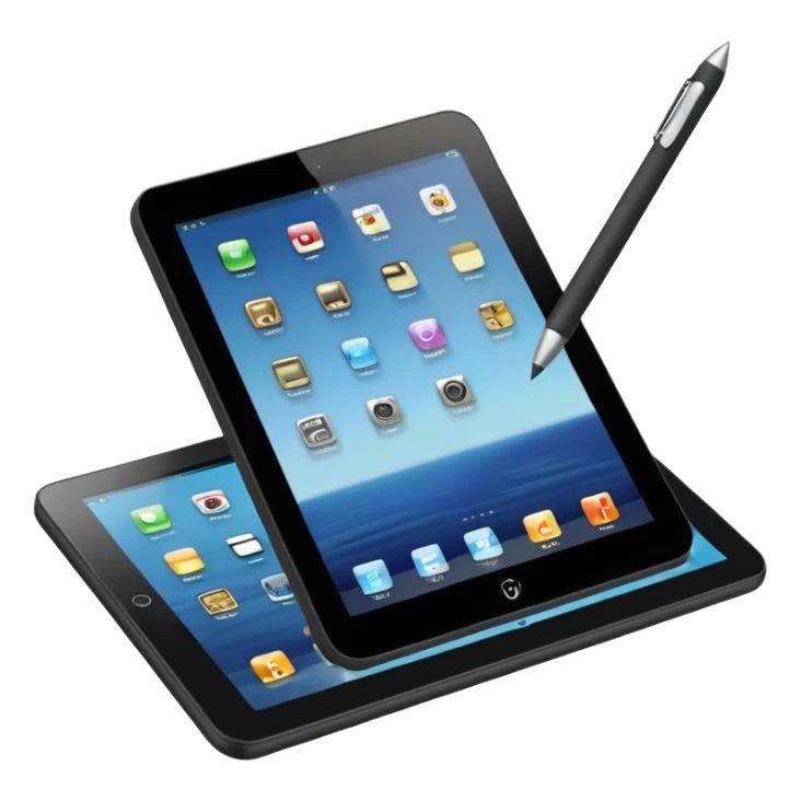 Kalemli tablet sticker