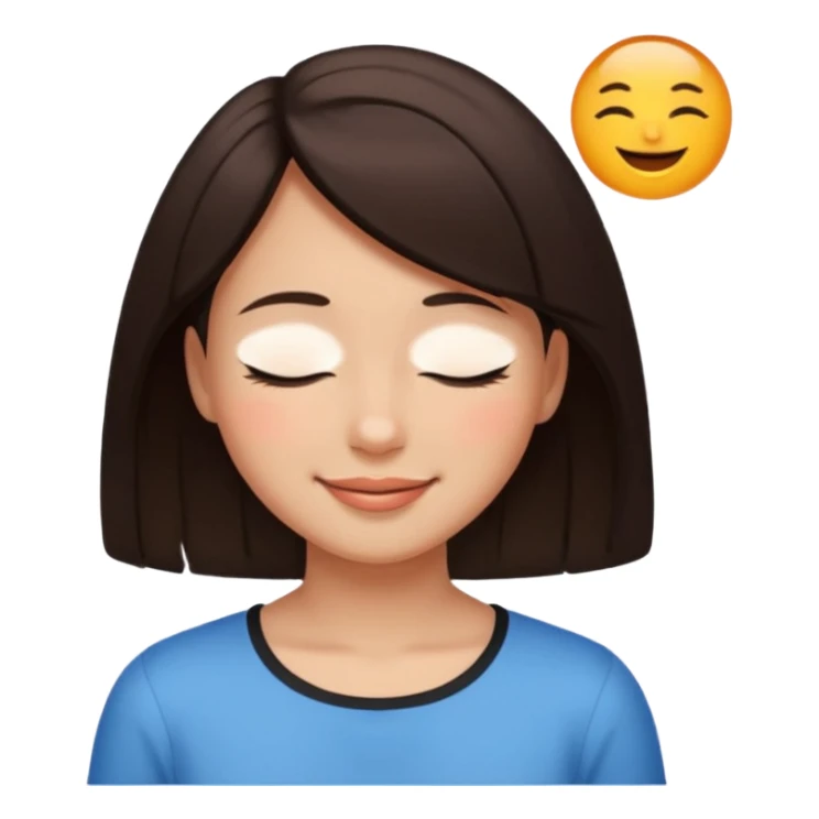 Jakru russce  marrant. Noire et brun. Une fille sticker