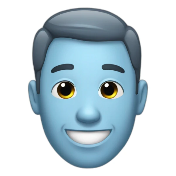  un homme pleure de rire sticker