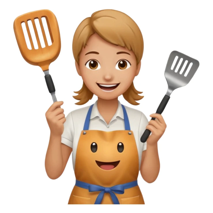 Air fryer Laughing historically sticker