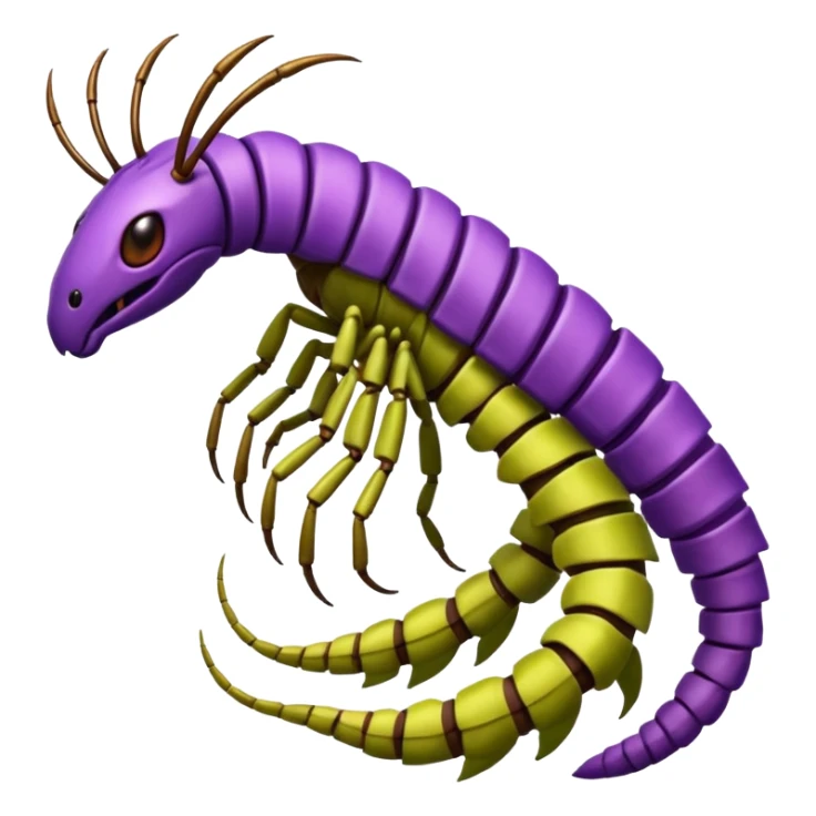 Kakuna-Metapod-Scolipede-fusion sticker