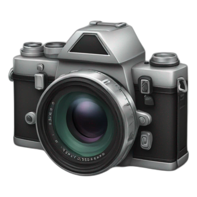 slr film camera sticker