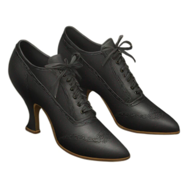 victorian shoes sticker