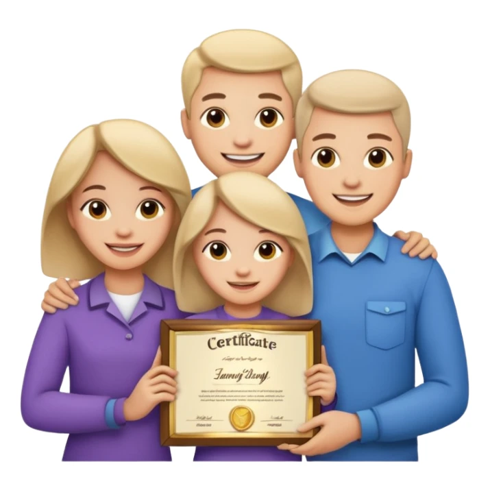 Certified Dog Owner Benefits, family, certificate sticker