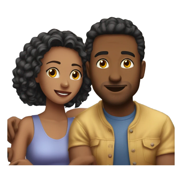 Romantic movie date for beautiful couple sticker