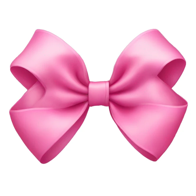 pink bow sticker