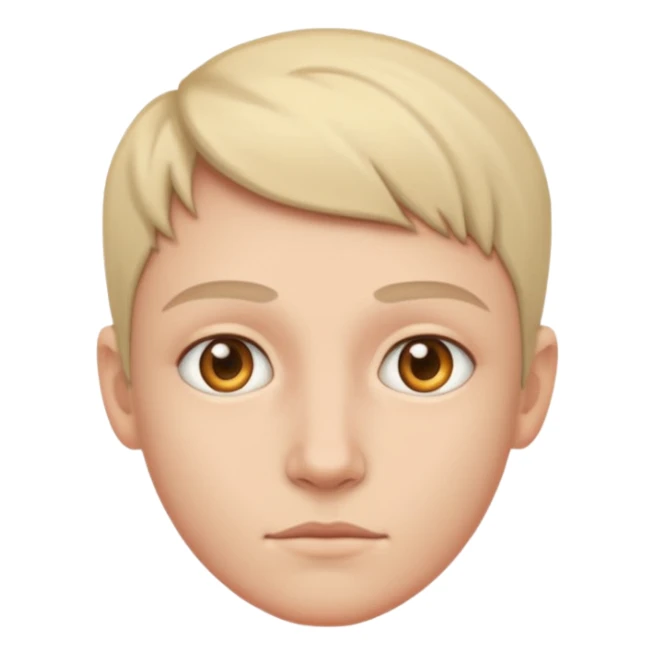 une personne de face avec des detaildans un rond  sticker