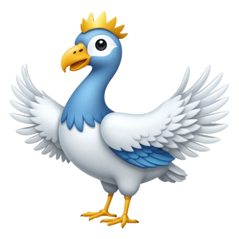 Quiero un emoji de la paz con una paloma blanca y un círculo sticker