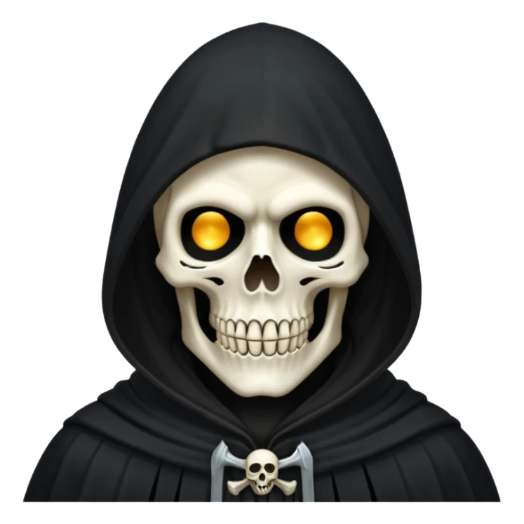 Grim reaper sticker