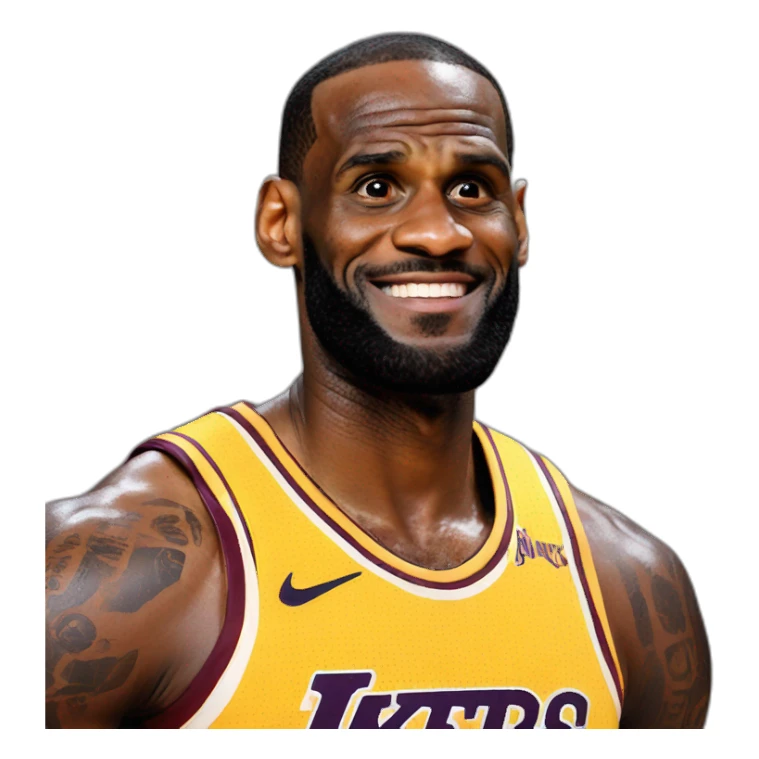 LeBron sticker