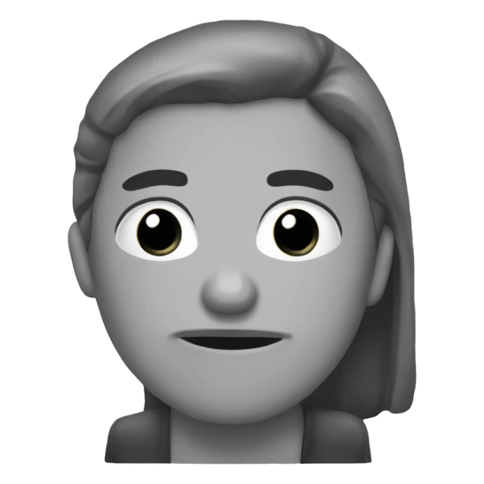 sihluhette of untrustworthy person. sticker