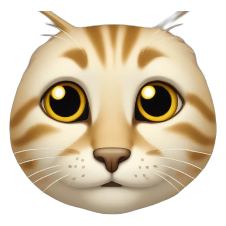 Un chat qui fait un doigt sticker