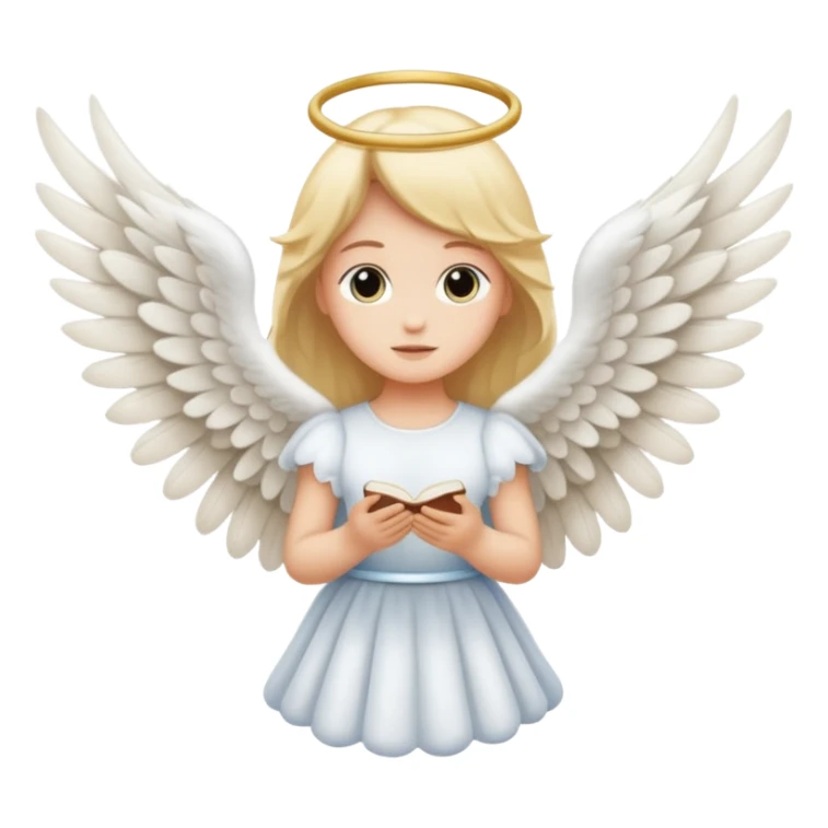 Mettre le texte Gardien Céleste entre les ailes d'ange sticker