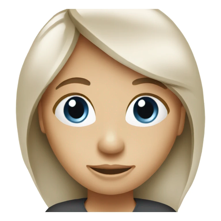 White woman holding a resume sticker