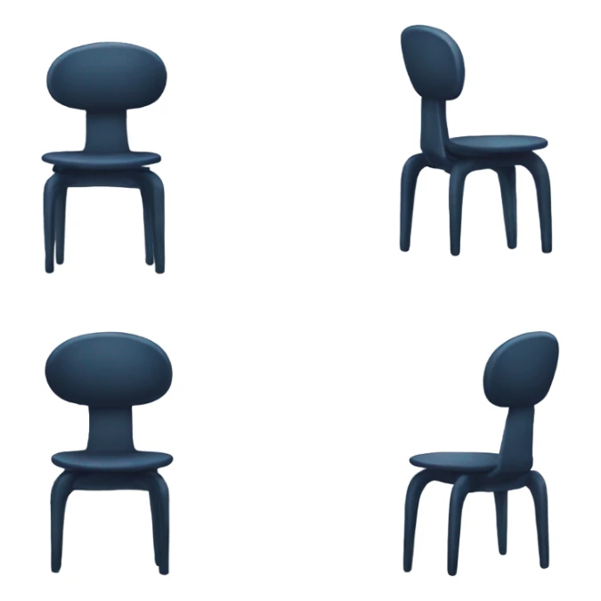 vico magistretti chair sticker