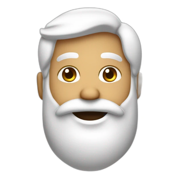 hombre blanco de pelo negro con barba feliz cumpleañero sticker