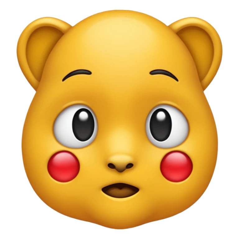 Showing butthole emoji sticker