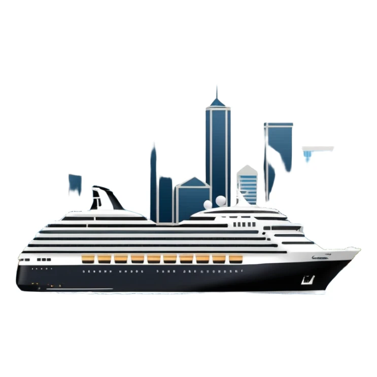 holland america cruise ship in rotterdam sticker