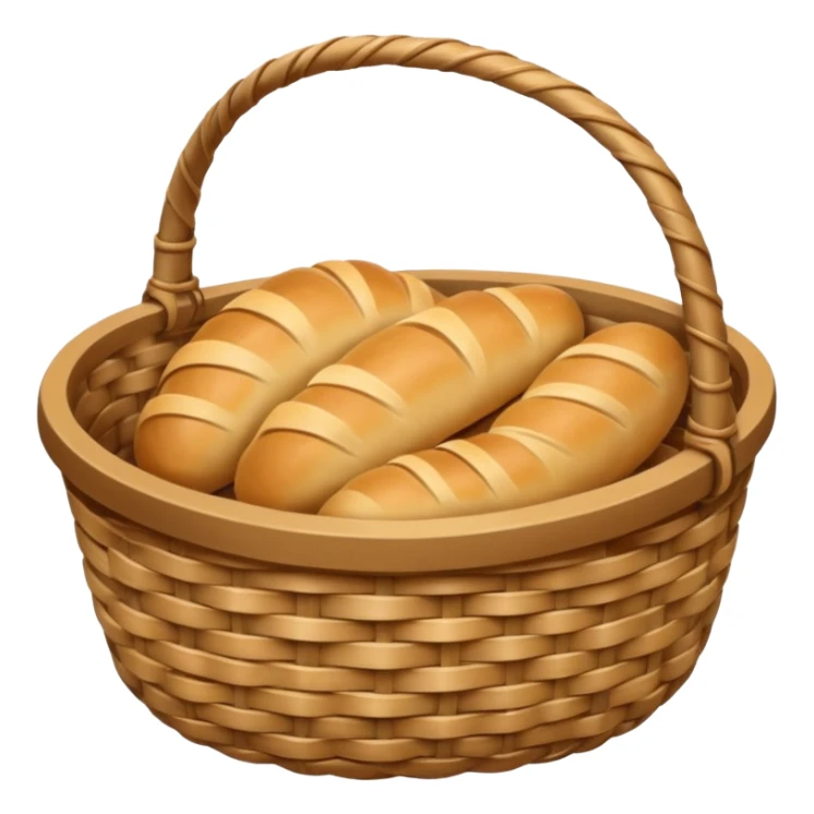 rattan, basket used to support shaped bread dough sticker