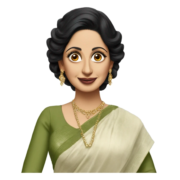 sridevi english vinglish sticker