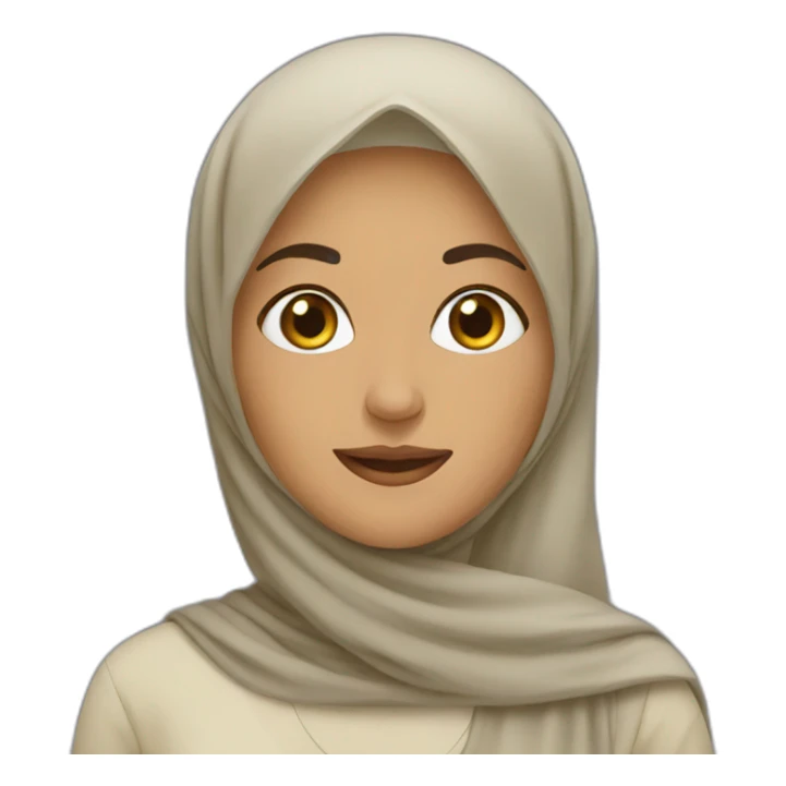 Muslim women sticker
