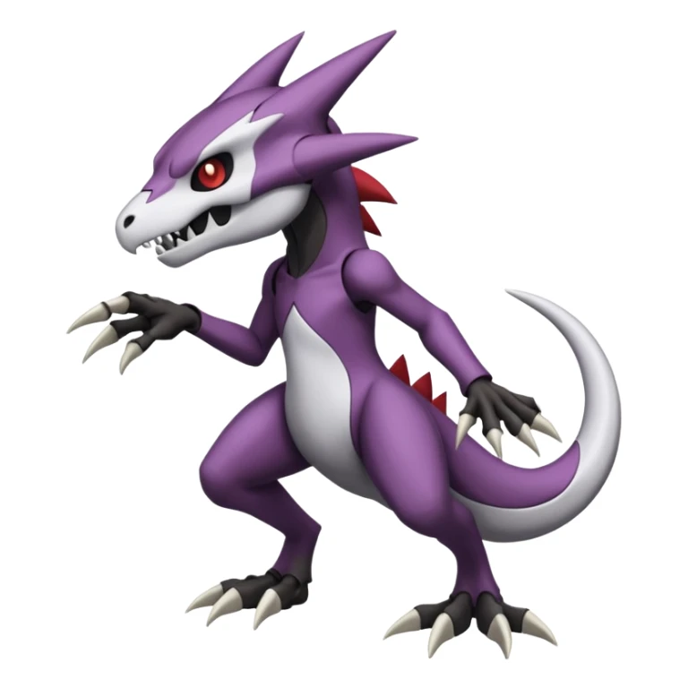 Duskull-Marowak-Darkrai-Genesect-Fakémon-fusion (full body) sticker