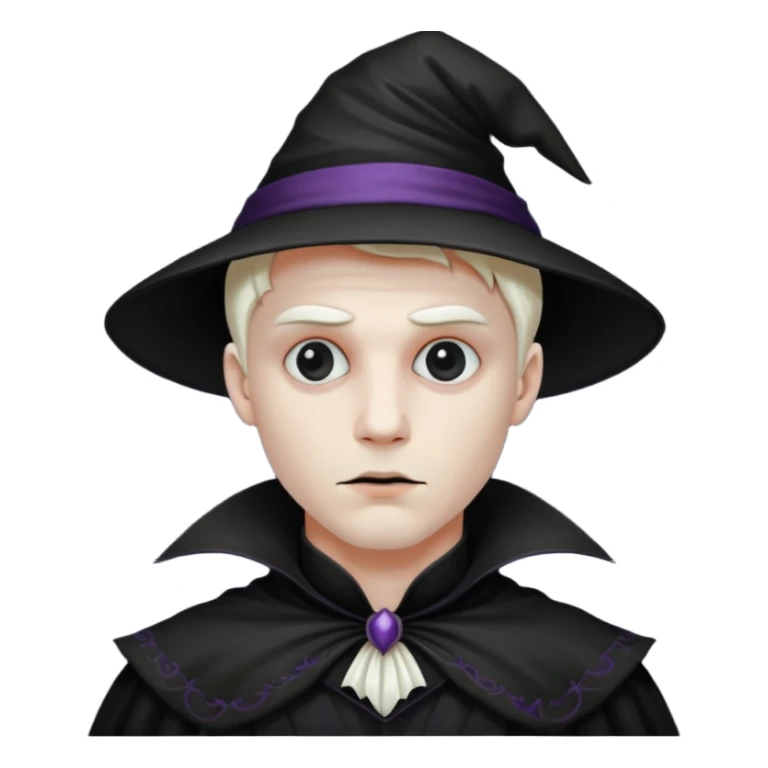 Halloween mood male sticker
