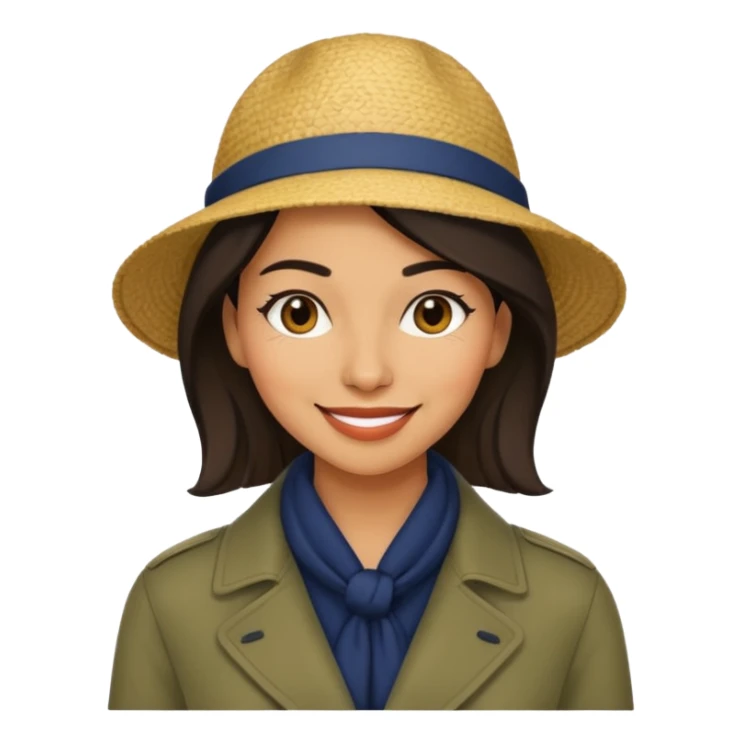 Urban French woman  sticker